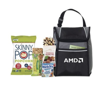 Lunch Cooler with Snacks